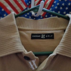 Haggar Golf Shirt Size Large